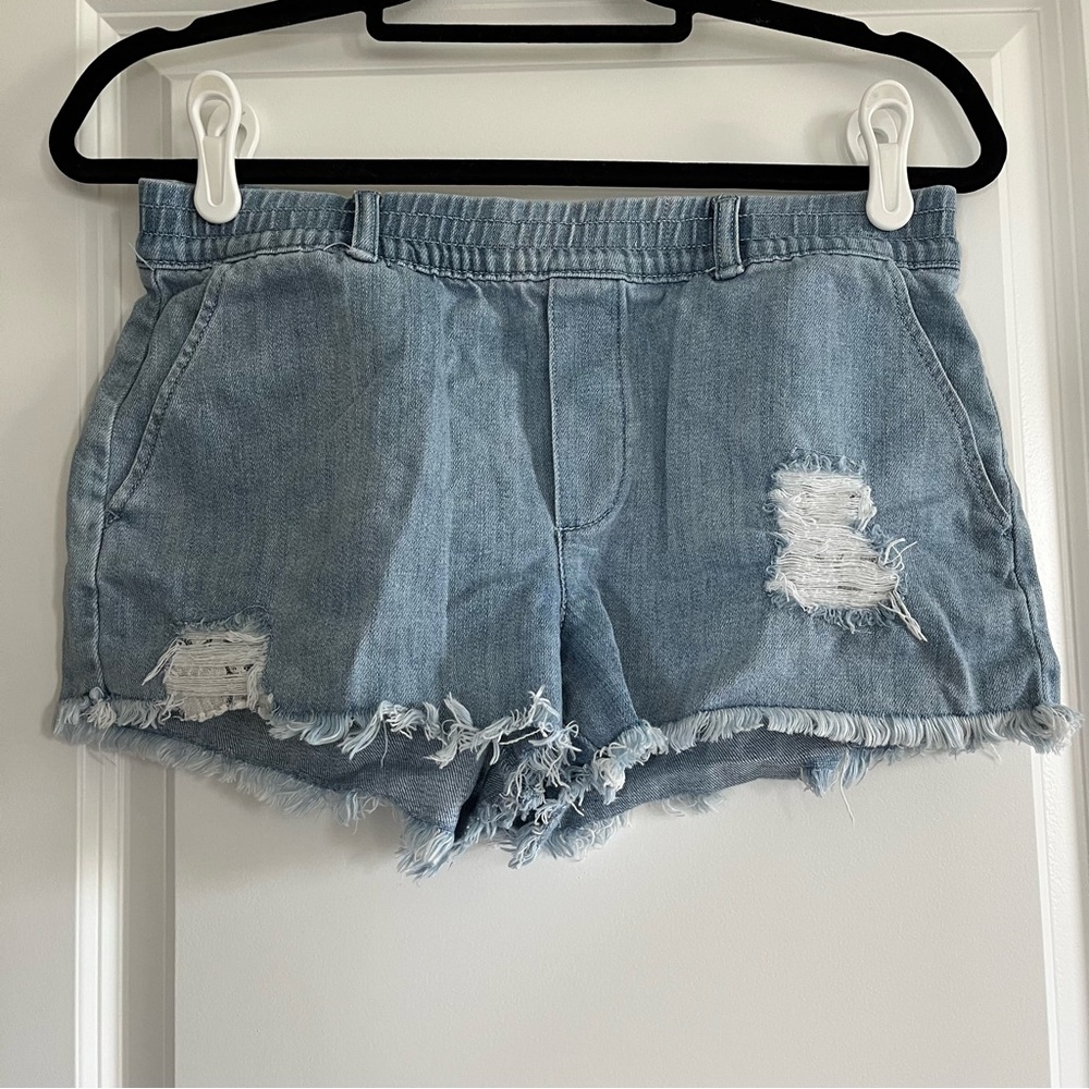 Aerie Pull on Denim Shorts